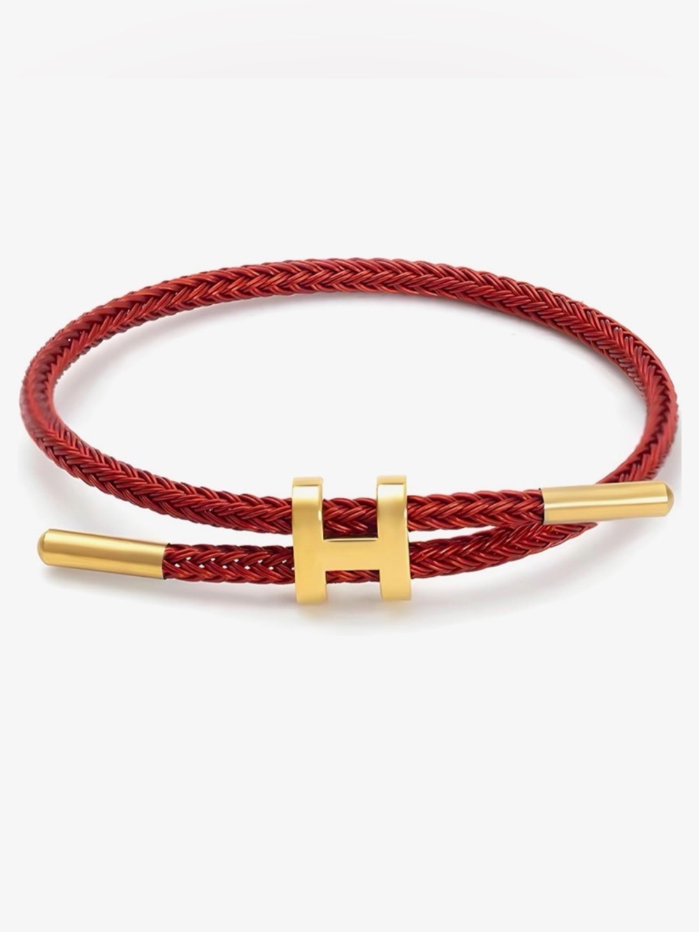 Red and Gold Bracelet
